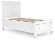 Fortman Panel Storage Bed - Theo's Factory Direct Mattress & Furniture (Columbus, OH)