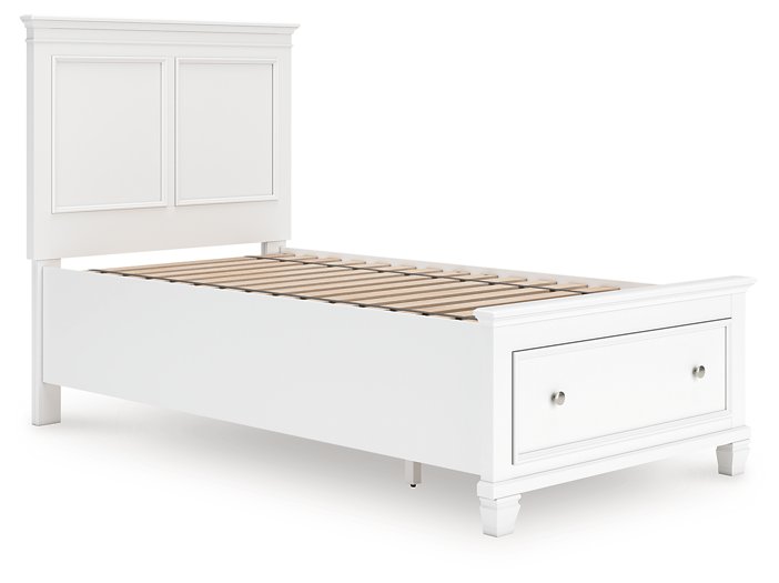 Fortman Panel Storage Bed - Theo's Factory Direct Mattress & Furniture (Columbus, OH)