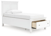 Fortman Panel Storage Bed - Theo's Factory Direct Mattress & Furniture (Columbus, OH)