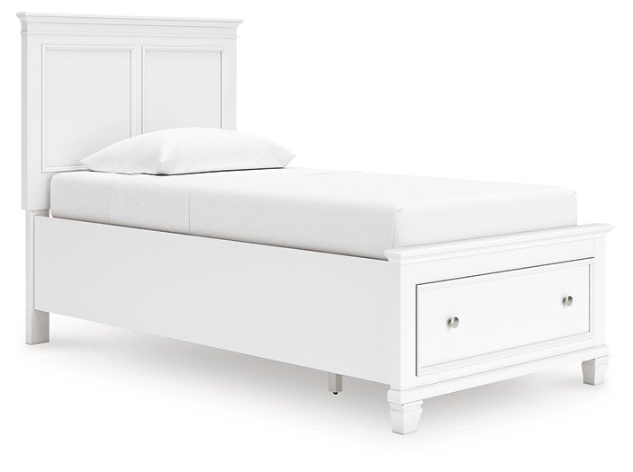 Fortman Panel Storage Bed - Theo's Factory Direct Mattress & Furniture (Columbus, OH)