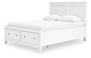 Fortman Panel Storage Bed - Theo's Factory Direct Mattress & Furniture (Columbus, OH)