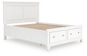 Fortman Panel Storage Bed - Theo's Factory Direct Mattress & Furniture (Columbus, OH)