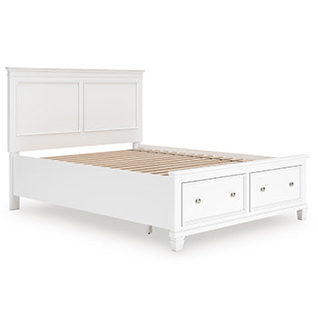 Fortman Panel Storage Bed - Theo's Factory Direct Mattress & Furniture (Columbus, OH)
