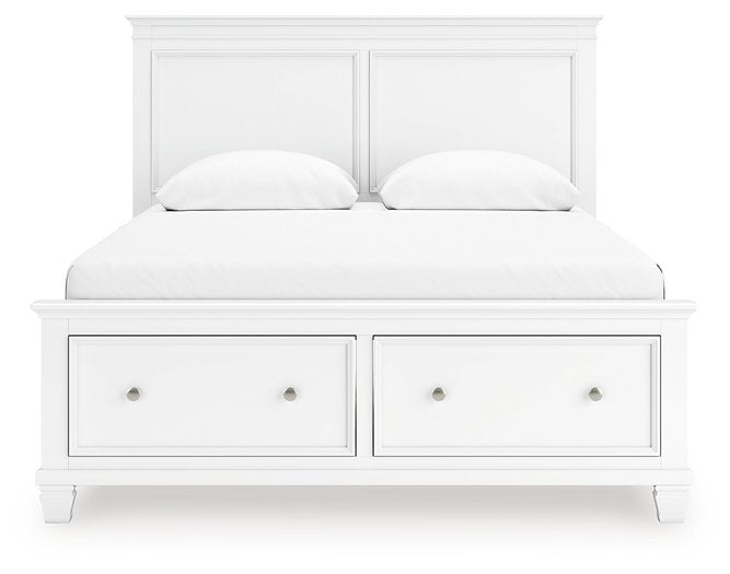 Fortman Panel Storage Bed - Theo's Factory Direct Mattress & Furniture (Columbus, OH)