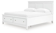Fortman Panel Storage Bed - Theo's Factory Direct Mattress & Furniture (Columbus, OH)