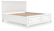 Fortman Panel Storage Bed - Theo's Factory Direct Mattress & Furniture (Columbus, OH)