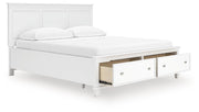 Fortman Panel Storage Bed - Theo's Factory Direct Mattress & Furniture (Columbus, OH)
