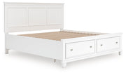 Fortman Panel Storage Bed - Theo's Factory Direct Mattress & Furniture (Columbus, OH)