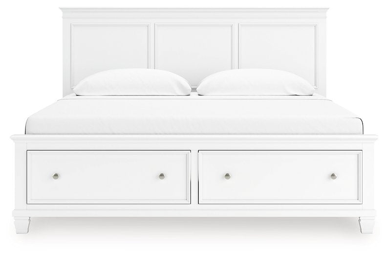 Fortman Panel Storage Bed - Theo's Factory Direct Mattress & Furniture (Columbus, OH)