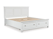 Fortman Panel Storage Bed - Theo's Factory Direct Mattress & Furniture (Columbus, OH)