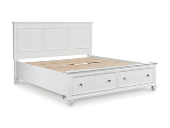 Fortman Panel Storage Bed - Theo's Factory Direct Mattress & Furniture (Columbus, OH)