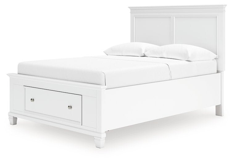 Fortman Panel Storage Bed - Theo's Factory Direct Mattress & Furniture (Columbus, OH)
