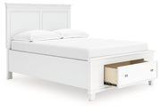 Fortman Panel Storage Bed - Theo's Factory Direct Mattress & Furniture (Columbus, OH)