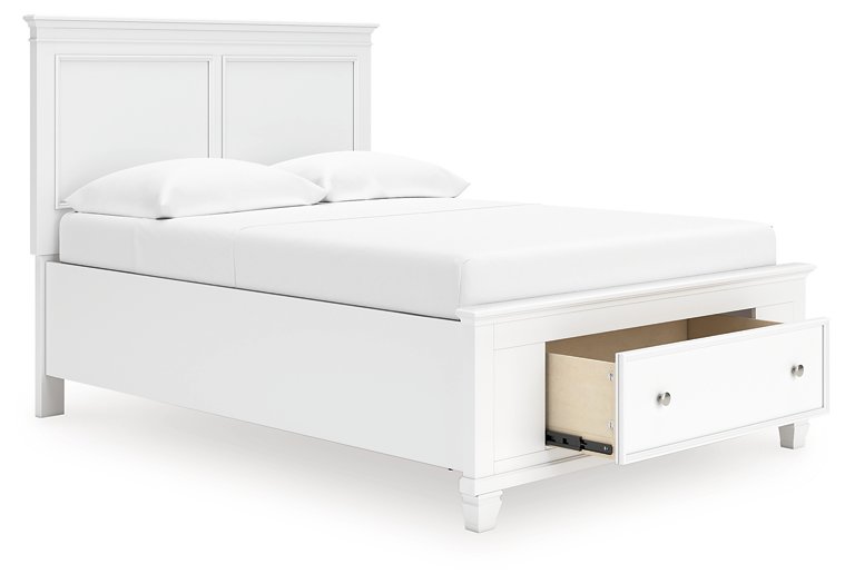Fortman Panel Storage Bed - Theo's Factory Direct Mattress & Furniture (Columbus, OH)