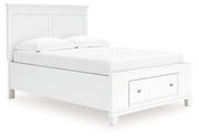 Fortman Panel Storage Bed - Theo's Factory Direct Mattress & Furniture (Columbus, OH)