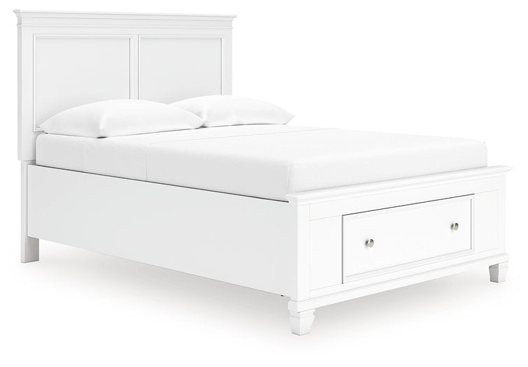 Fortman Panel Storage Bed - Theo's Factory Direct Mattress & Furniture (Columbus, OH)