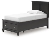 Lanolee Panel Storage Bed - Theo's Factory Direct Mattress & Furniture (Columbus, OH)