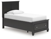 Lanolee Panel Storage Bed - Theo's Factory Direct Mattress & Furniture (Columbus, OH)