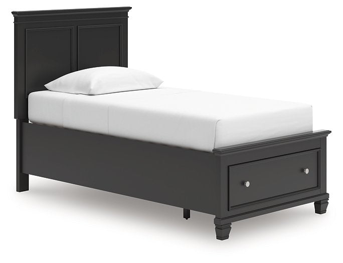 Lanolee Panel Storage Bed - Theo's Factory Direct Mattress & Furniture (Columbus, OH)