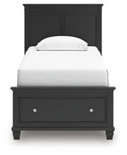 Lanolee Panel Storage Bed - Theo's Factory Direct Mattress & Furniture (Columbus, OH)