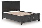 Lanolee Panel Storage Bed - Theo's Factory Direct Mattress & Furniture (Columbus, OH)