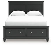 Lanolee Panel Storage Bed - Theo's Factory Direct Mattress & Furniture (Columbus, OH)
