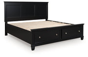 Lanolee Panel Storage Bed - Theo's Factory Direct Mattress & Furniture (Columbus, OH)