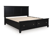 Lanolee Panel Storage Bed - Theo's Factory Direct Mattress & Furniture (Columbus, OH)