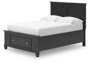 Lanolee Panel Storage Bed - Theo's Factory Direct Mattress & Furniture (Columbus, OH)