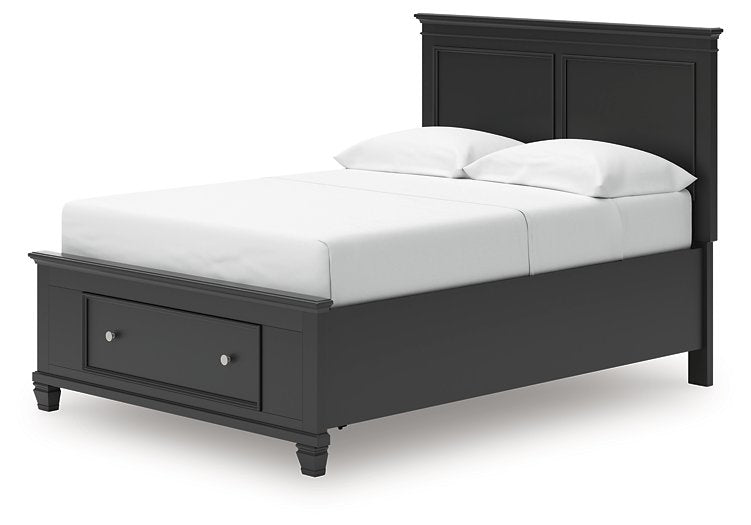 Lanolee Panel Storage Bed - Theo's Factory Direct Mattress & Furniture (Columbus, OH)