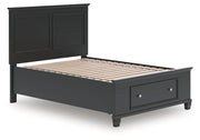 Lanolee Panel Storage Bed - Theo's Factory Direct Mattress & Furniture (Columbus, OH)