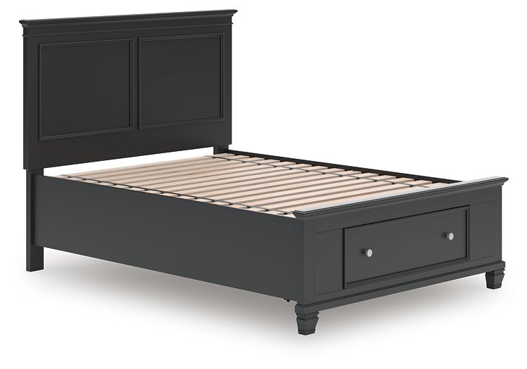 Lanolee Panel Storage Bed - Theo's Factory Direct Mattress & Furniture (Columbus, OH)