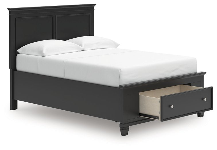 Lanolee Panel Storage Bed - Theo's Factory Direct Mattress & Furniture (Columbus, OH)
