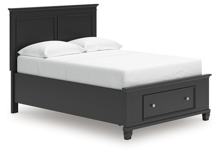 Lanolee Panel Storage Bed - Theo's Factory Direct Mattress & Furniture (Columbus, OH)