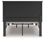Lanolee Panel Storage Bed - Theo's Factory Direct Mattress & Furniture (Columbus, OH)