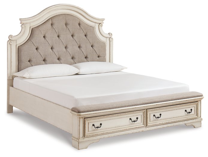 Realyn Upholstered Bed - Theo's Factory Direct Mattress & Furniture (Columbus, OH)