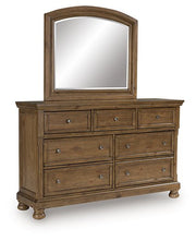 Feddinger Dresser and Mirror - Theo's Factory Direct Mattress & Furniture (Columbus, OH)