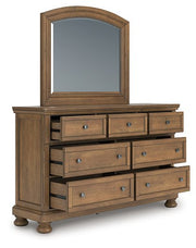 Feddinger Dresser and Mirror - Theo's Factory Direct Mattress & Furniture (Columbus, OH)