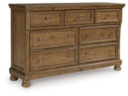 Feddinger Dresser and Mirror - Theo's Factory Direct Mattress & Furniture (Columbus, OH)