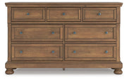 Feddinger Dresser and Mirror - Theo's Factory Direct Mattress & Furniture (Columbus, OH)