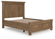 Feddinger Panel Storage Bed - Theo's Factory Direct Mattress & Furniture (Columbus, OH)
