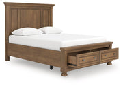 Feddinger Panel Storage Bed - Theo's Factory Direct Mattress & Furniture (Columbus, OH)