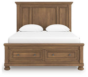 Feddinger Panel Storage Bed - Theo's Factory Direct Mattress & Furniture (Columbus, OH)