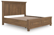 Feddinger Panel Storage Bed - Theo's Factory Direct Mattress & Furniture (Columbus, OH)