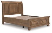 Feddinger Panel Storage Bed - Theo's Factory Direct Mattress & Furniture (Columbus, OH)