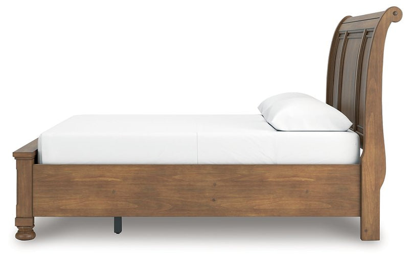 Feddinger Panel Storage Bed - Theo's Factory Direct Mattress & Furniture (Columbus, OH)