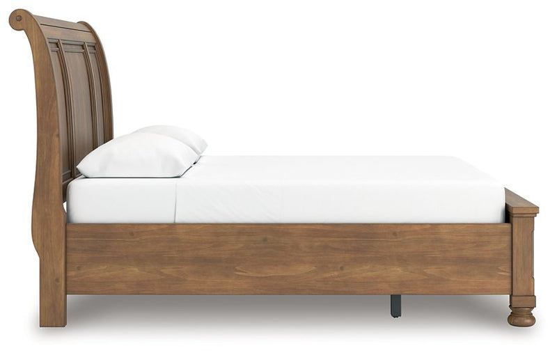Feddinger Panel Storage Bed - Theo's Factory Direct Mattress & Furniture (Columbus, OH)