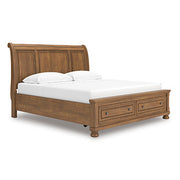 Feddinger Panel Storage Bed - Theo's Factory Direct Mattress & Furniture (Columbus, OH)