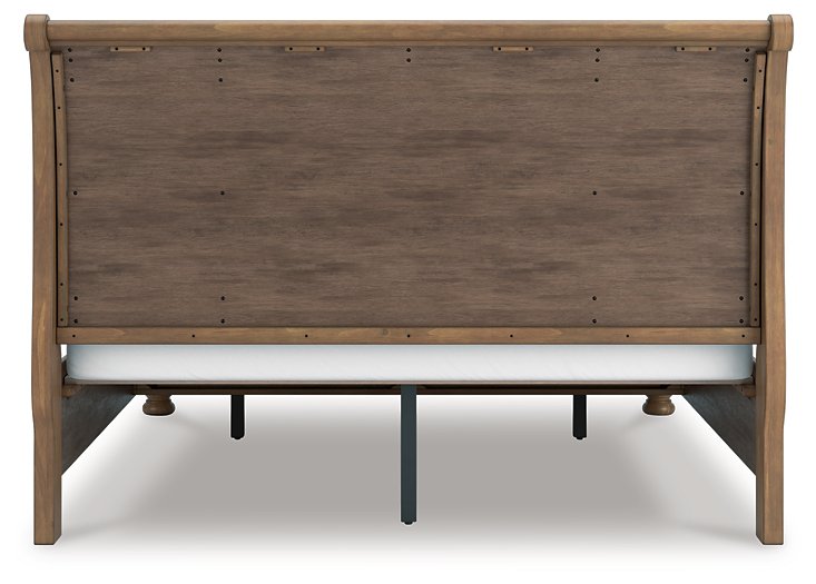 Feddinger Panel Storage Bed - Theo's Factory Direct Mattress & Furniture (Columbus, OH)