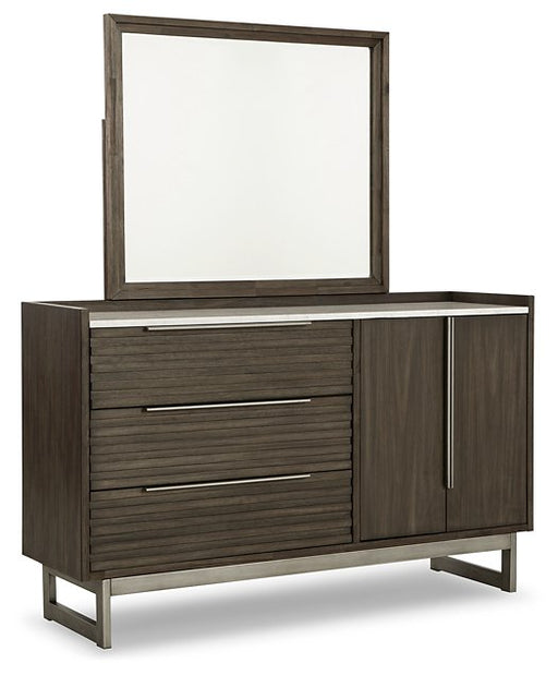 Arkenton Dresser and Mirror - Theo's Factory Direct Mattress & Furniture (Columbus, OH)